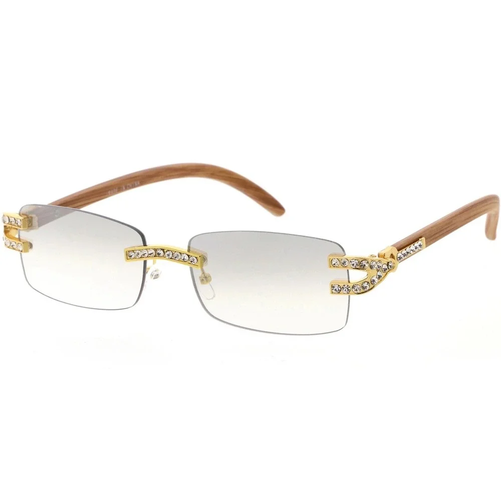 Sunglasses Women Clear Tinted‎ Lens Stylish Sunny Shades Chick Square Fancy 2026